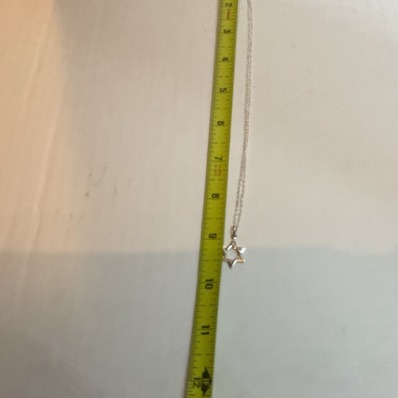 Silver Star of David Pendant Necklace NIB - Picture 7 of 7